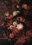 MONNOYER, Jean-Baptiste Flowers af67 oil painting artist